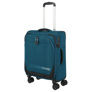 Travelite Kick Off - 4-Rollen-Kabinentrolley S 55 cm (petrol)