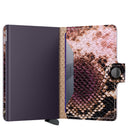 Secrid Miniwallet Serpent - Geldbörse 6cc 10.2 cm RFID (purple)