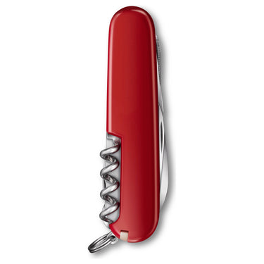 Victorinox Schweizer Offiziersmesser "Mountaineer" 9.1 cm (rot)
