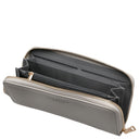 Seidenfelt Smilla - Damen- Geldbörse 19 cm (light grey) - Ansicht 2