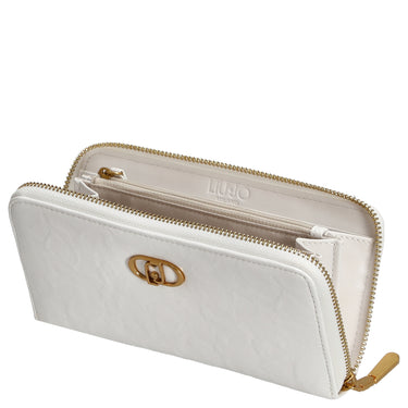Liu Jo Lapuffy - Geldbörse XL 12cc 19 cm (off white) - Ansicht 4