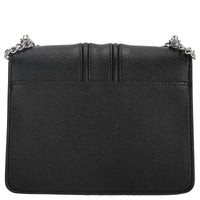 Seidenfelt Roros - Schultertasche 21 cm (black/silver) - Ansicht 4