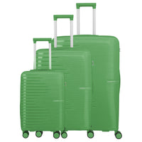 Travelite Pacific - 4-Rollen-Trolley Set 3tlg. (green)