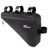 Jack Wolfskin Morobbia Triangle Bag - Frame Bag (Bikepacking) 27 cm (flash black)