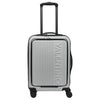 Valentino Bags Lexplor - 4-Rollen-Kabinentrolley mit Vortasche 14" 55 cm (silver)