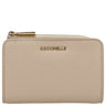 Coccinelle Metallic Soft - Geldbörse 6cc 13 cm (sandshell)
