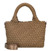 Les Visionnaires Elia Petite Neoweave - Tote Bag 30 cm (cognac)