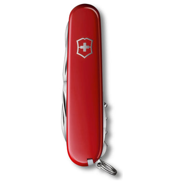 Victorinox Schweizer Offiziersmesser "Mountaineer" 9.1 cm (rot)