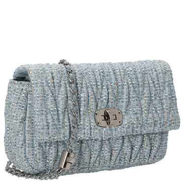 Seidenfelt Floro - Umhängetasche 24 cm (sea blue) - Ansicht 5