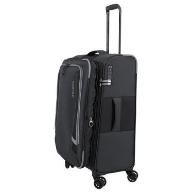 Travelite Corsiica - 4-Rollen-Trolley Set 4tlg. erw. (black) - Ansicht 7