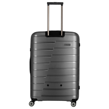 Travelite Air Base - 4-Rollen-Trolley Set 3tlg.  L/M/S Vortasche (anthracite) - Ansicht 5