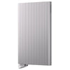 Secrid Cardprotector Fluted - Credit Card Holder 6cc 10.2 cm RFID (silver+)