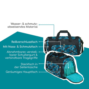 Neoxx MOVE - Sporttasche 43.5 cm (Flash yourself) - Ansicht 5