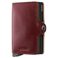 Secrid Twinwallet Basco - Kreditkartenetui 12cc 10.2 cm RFID (brown+)