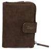 zwei Mademoiselle MW5 - Wallet 6cc 13 cm (nubuk-espresso)