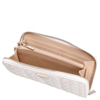 Guess Stacey SLG Large Zip - Geldbörse 12cc 21 cm (off white)