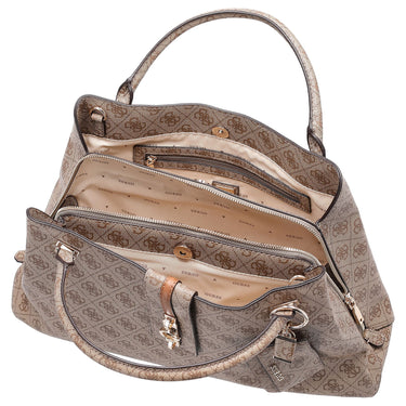 Guess Yvonne Logo Carryall - Henkeltasche 40 cm (latte logo) - Ansicht 6