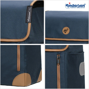 Andersen Scala Shopper Weda - Einkaufstrolley 101 cm (blau) - Ansicht 5