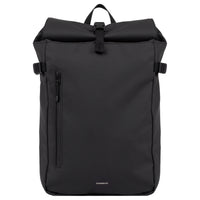 Sandqvist Stream Slim Rolltop - Rucksack M 14" 60 cm (black)