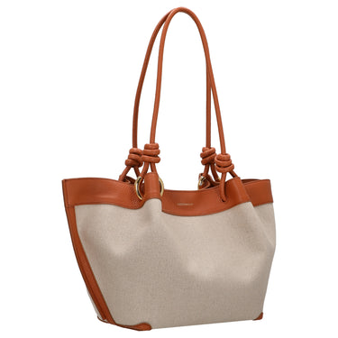 Coccinelle Finn Canvas - Henkeltasche 25 cm (natural/crab) - Ansicht 5