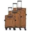 Travelite Briize - 4-Wheel Trolley Set 3pc. S/M adult/L adult (curry)