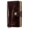 Secrid Miniwallet Naplak - Credit Card Case 10.2 cm RFID (mahogany+)