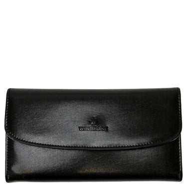 Windrose Merino - Schmucktasche 20 cm (schwarz) - Ansicht 2