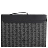 Lacoste The Blend - Laptop Bag 13" 34.5 cm (monogram noir gris)