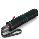 Knirps T.200 M Duomatic - Taschenschirm Regenschirm (check hunter) - Ansicht 2