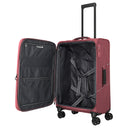 Travelite Skaii - 4-Rollen-Trolley 67 cm erw. (red) - Ansicht 6