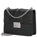 Seidenfelt Roros - Schultertasche 21 cm (black/silver) - Ansicht 2