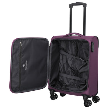 Travelite Priego - 4-Rollen-Kabinentrolley 55 cm (berry) - Ansicht 6