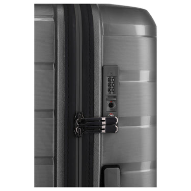 Travelite Air Base - 4-Rollen-Trolley Set 3tlg.  L/M/S Vortasche (anthracite) - Ansicht 8