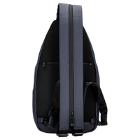 Piquadro Monosling Bag - Umhängetasche 38 cm (blue) - Ansicht 4