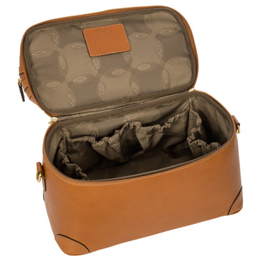 Brics Life Pelle - Beautycase 35 cm (tan leather) - Ansicht 5