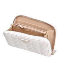 Guess Stacey SLG Medium Zip - Geldbörse 4cc 14 cm (off white)