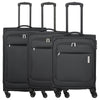 Travelite Priego - 4-Wheel Trolley Set 3pcs. (anthracite)