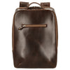 Buckle & Seam Leon - Rucksack 15" 41 cm (brown/dots)