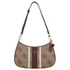 Guess Noelle ll Top Zip - Schultertasche 29 cm (latte logo/brown)