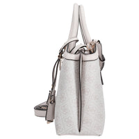 Guess Lindsey Satchel - Henkeltasche 36 cm (bone logo) - Ansicht 3
