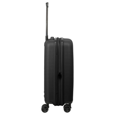 Travelite Air Stripe - 4-Rollen-Kabinentrolley S 55 cm erw. (black)