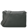 Mandarina Duck Mellow Leather Pochette - Shoulder Bag 23 cm (pine green)