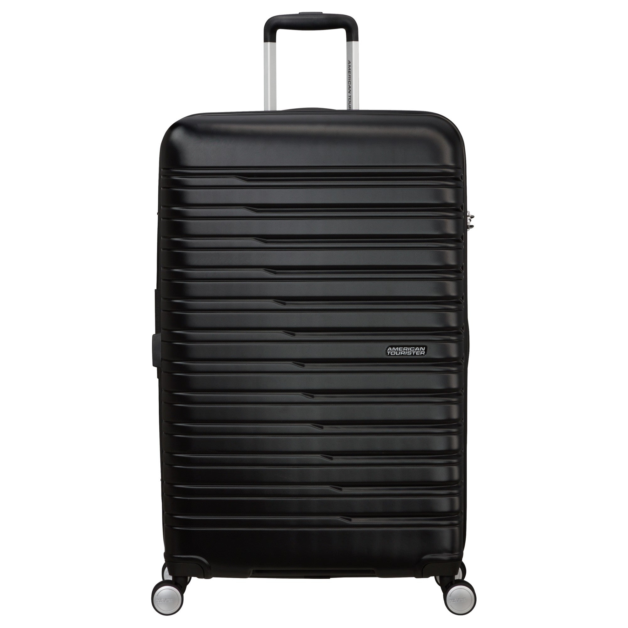 Flashline American Tourister Flashline Trolley Shadow Black – Markenkoffer