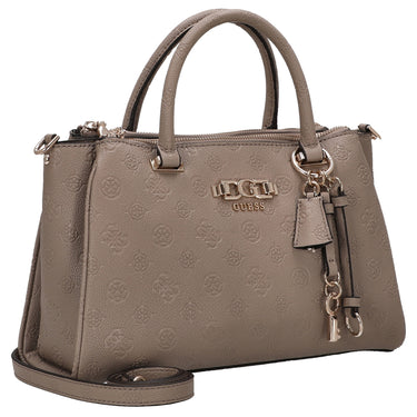 Guess Anise Triple Comp Satchel - Henkeltasche 30.5 cm (dark taupe logo) - Ansicht 5
