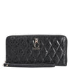 Guess Tamara SLG Zip Around Wallet L - Wallet 12cc 20 cm (black)
