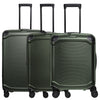 Travelite Millennium - 4-Wheel Trolley Set 3pcs. erw. (pine green)