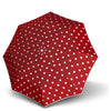Knirps T.200 M Duomatic - Pocket Umbrella (dot art red)