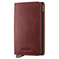 Secrid Premium Basco Slimwallet - Geldbörse RFID 6.5 cm (brown+)