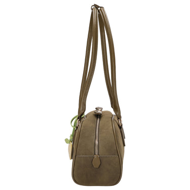 Seidenfelt Nibe - Schultertasche 39 cm (olive) - Ansicht 3