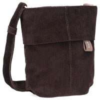 zwei Mademoiselle M45 - Schultertasche 22 cm (cord-espresso)
